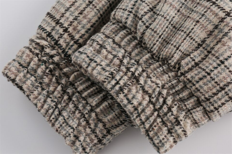 Vintage Plaid Jacket