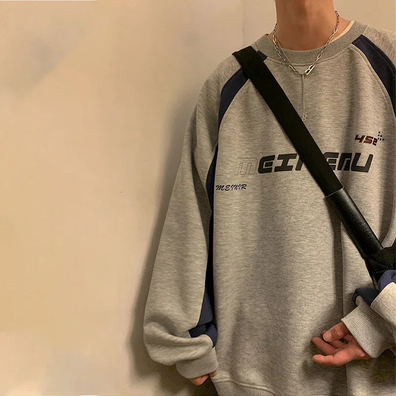 Y2K Raglan Graphic Sweatshirt