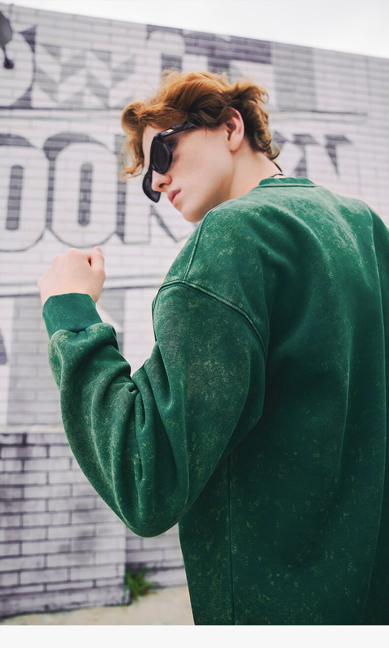 High Street Retro Washed Sweatshirts