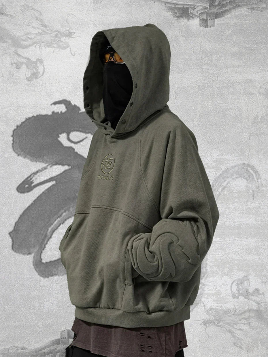 Vintage Stitch Ninja Hoodie