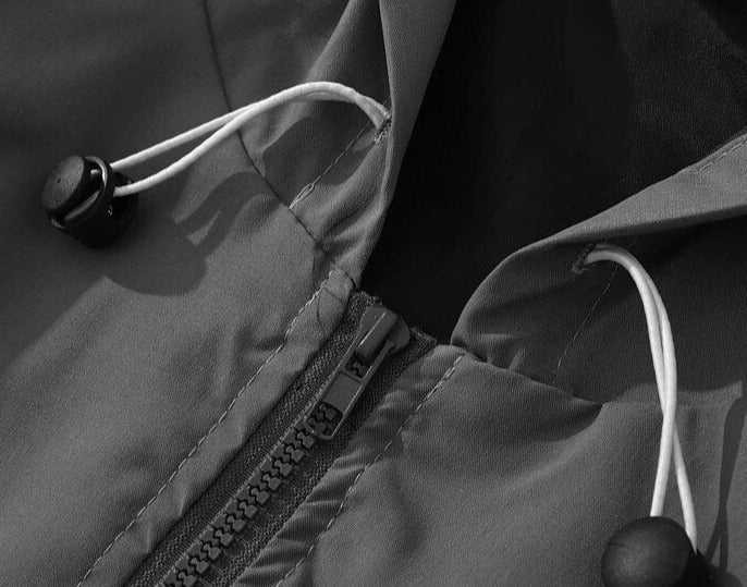 Hooded Spring Windbreaker Jacket