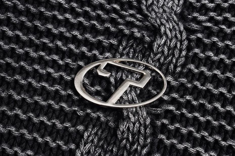 Twisted Cable Knit Sweater