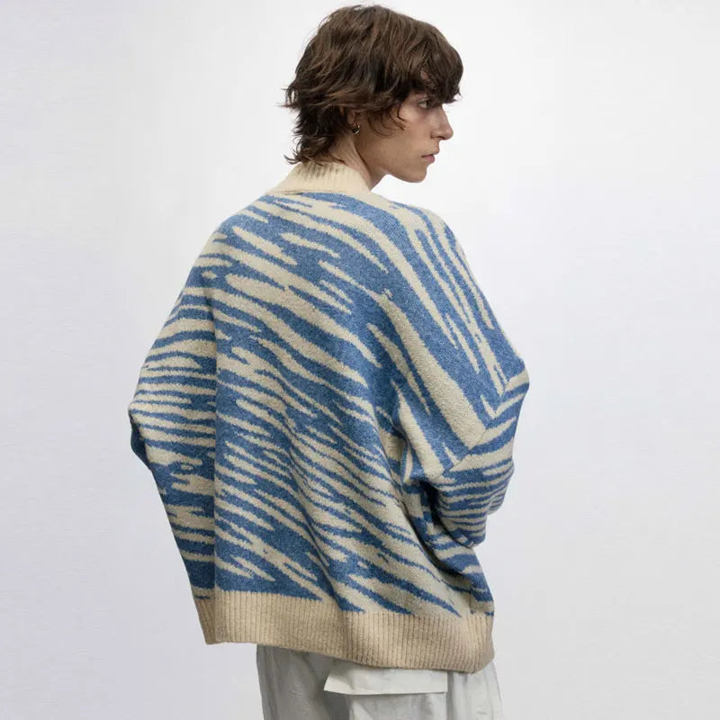 Vintage Zebra Knitted Sweaters