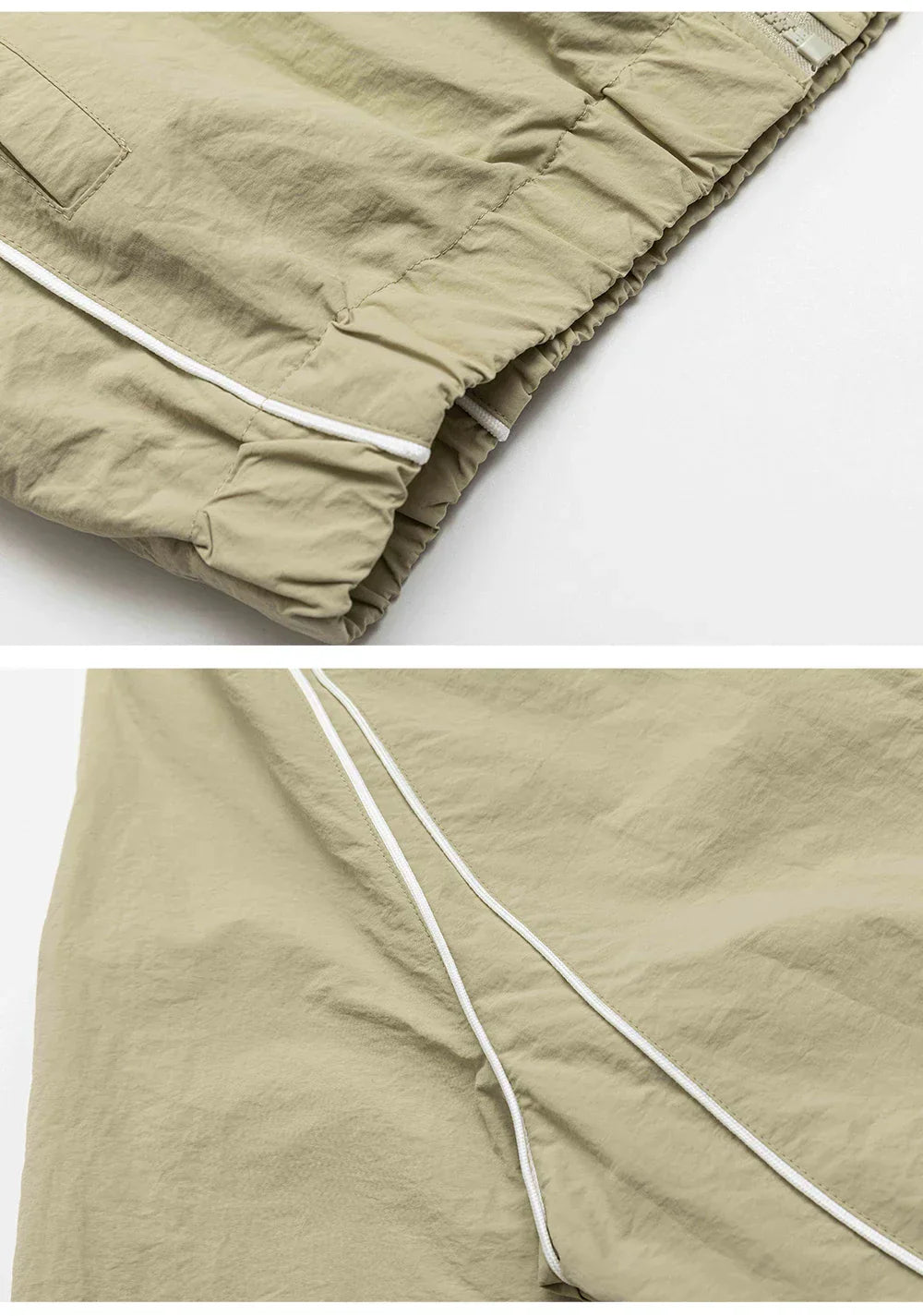 Vintage Striped Windbreaker Jacket