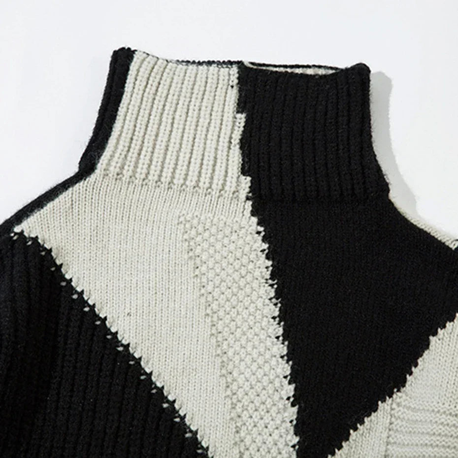 Y2K Fractal Burst Sweater