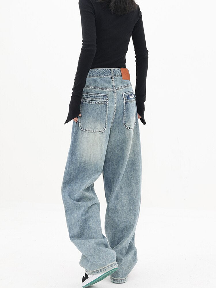 High Waist Vintage BF Jeans