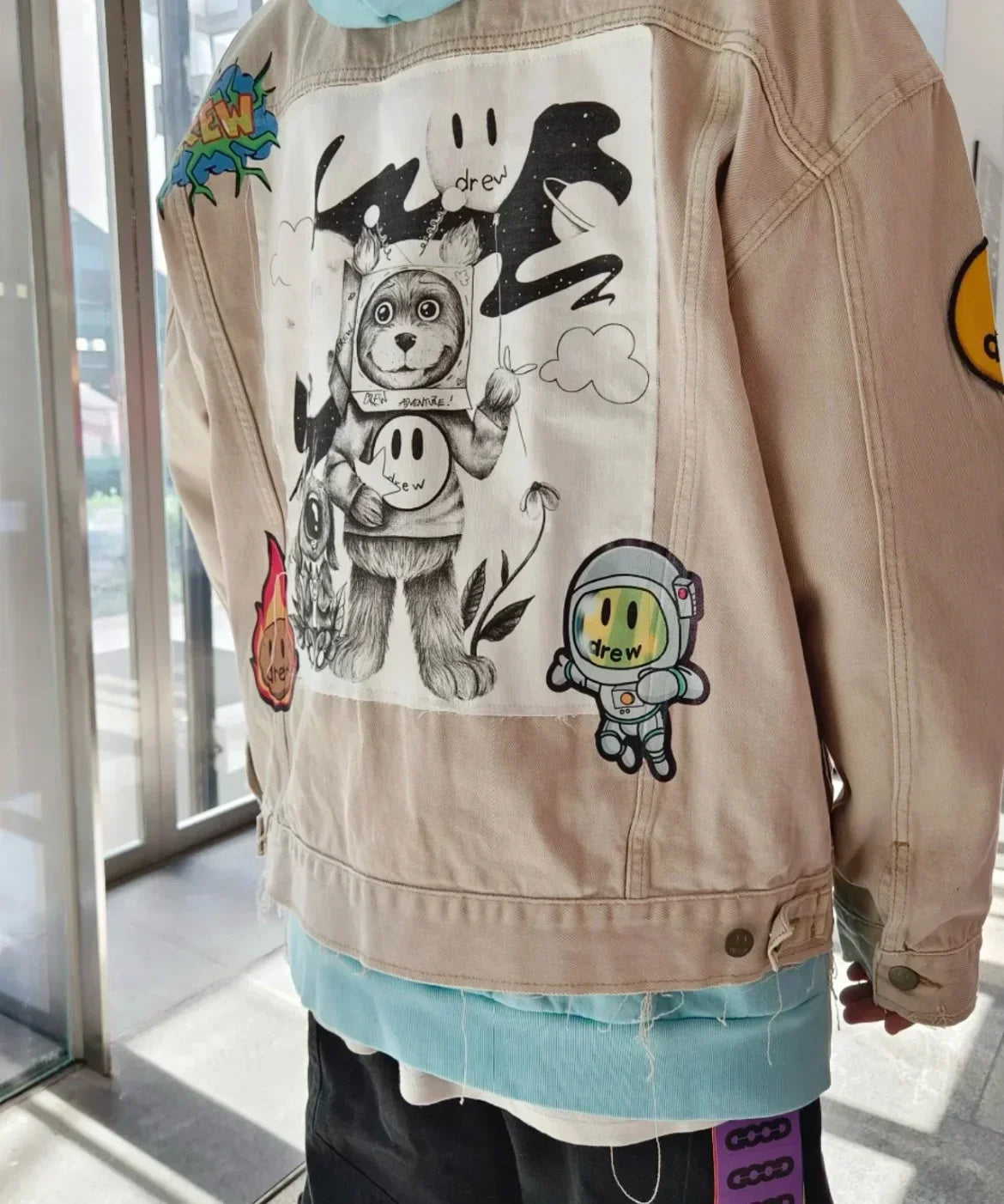 Streetwear Vintage Retro Loose Denim Jacket