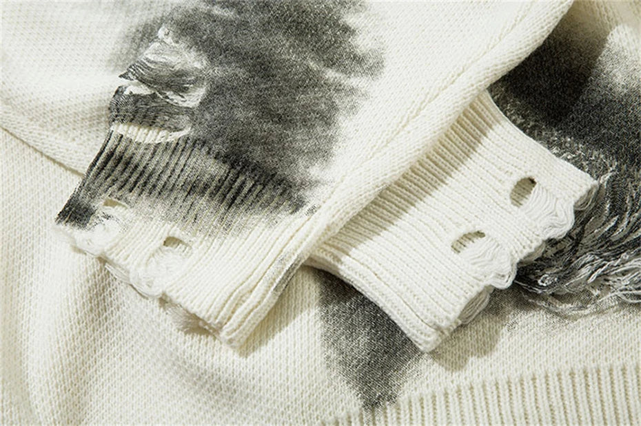 Shadow Chains Knit Sweater