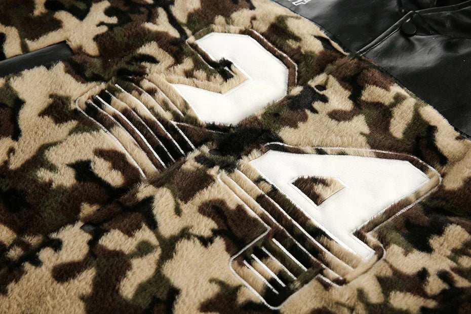 Sport Varsity Camouflage Jacket