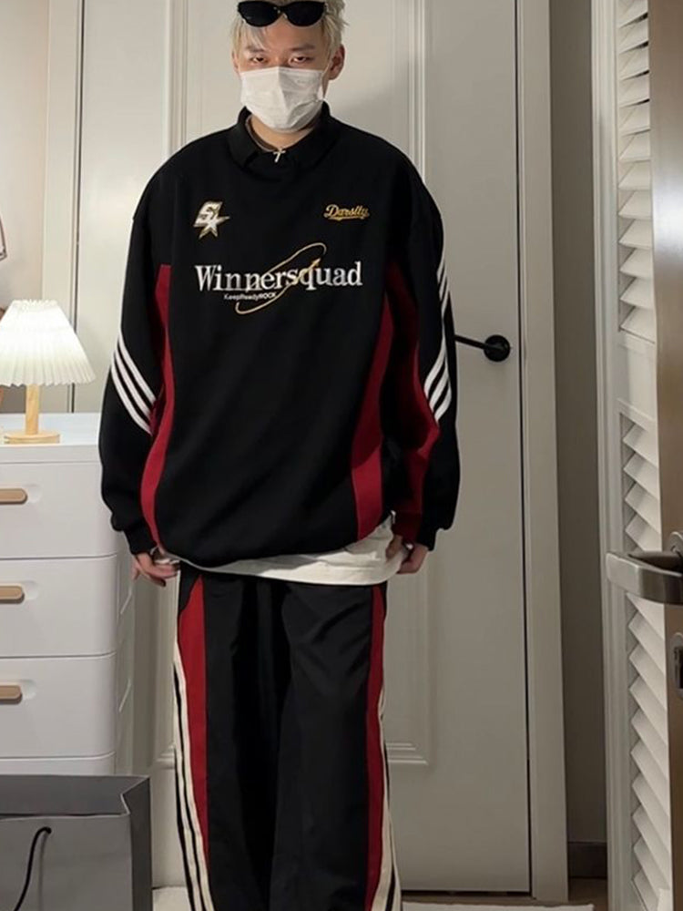 Retro Embroidered Sweatshirt