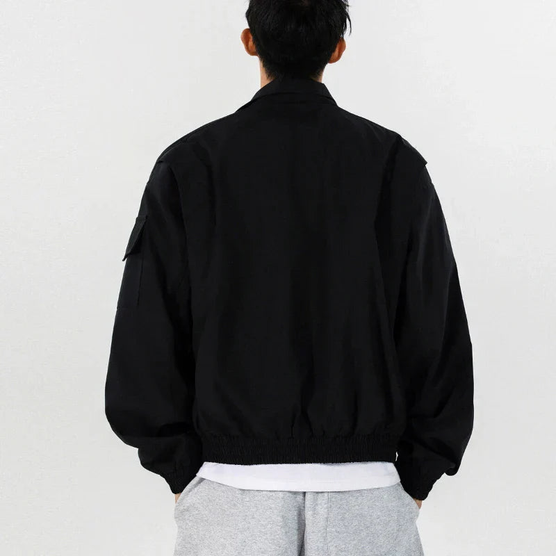 Men's Vintage Versatile Casual Zip-Up Jacket