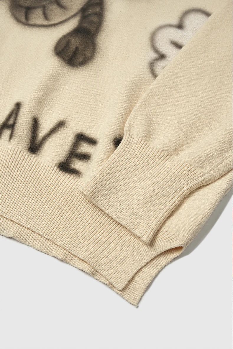 Illustrated Graphic Sweater