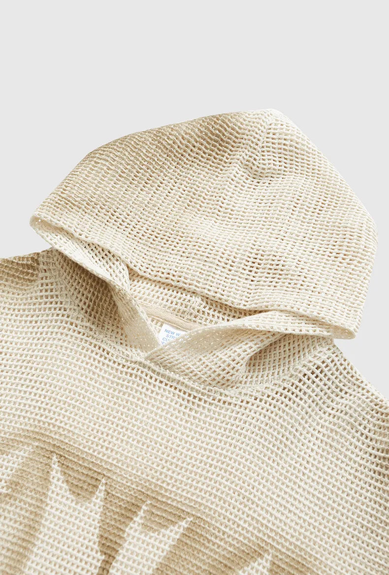 Retro Distressed Spray Hoodie