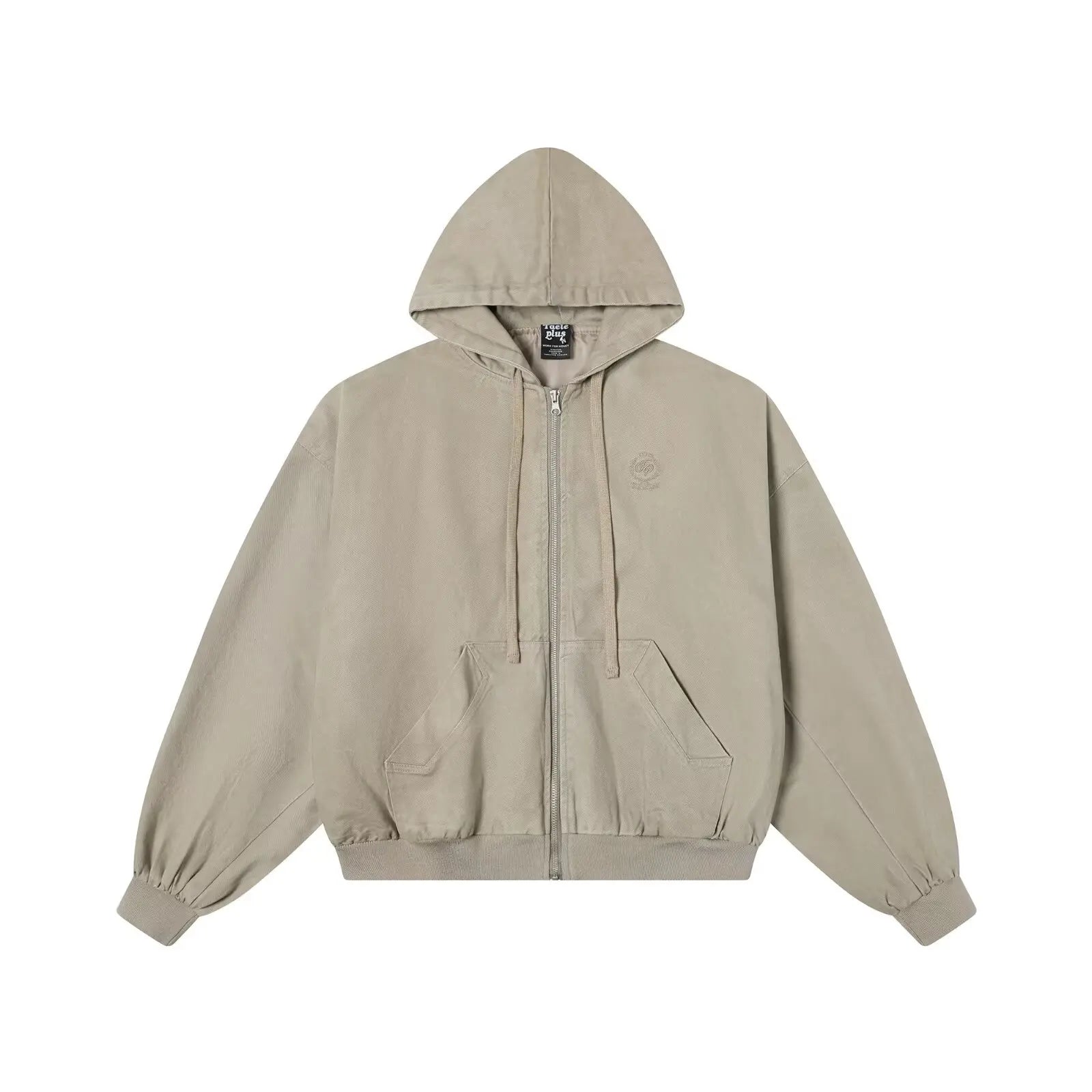 Men Japanese Embroidered Hooded Sweatshirt