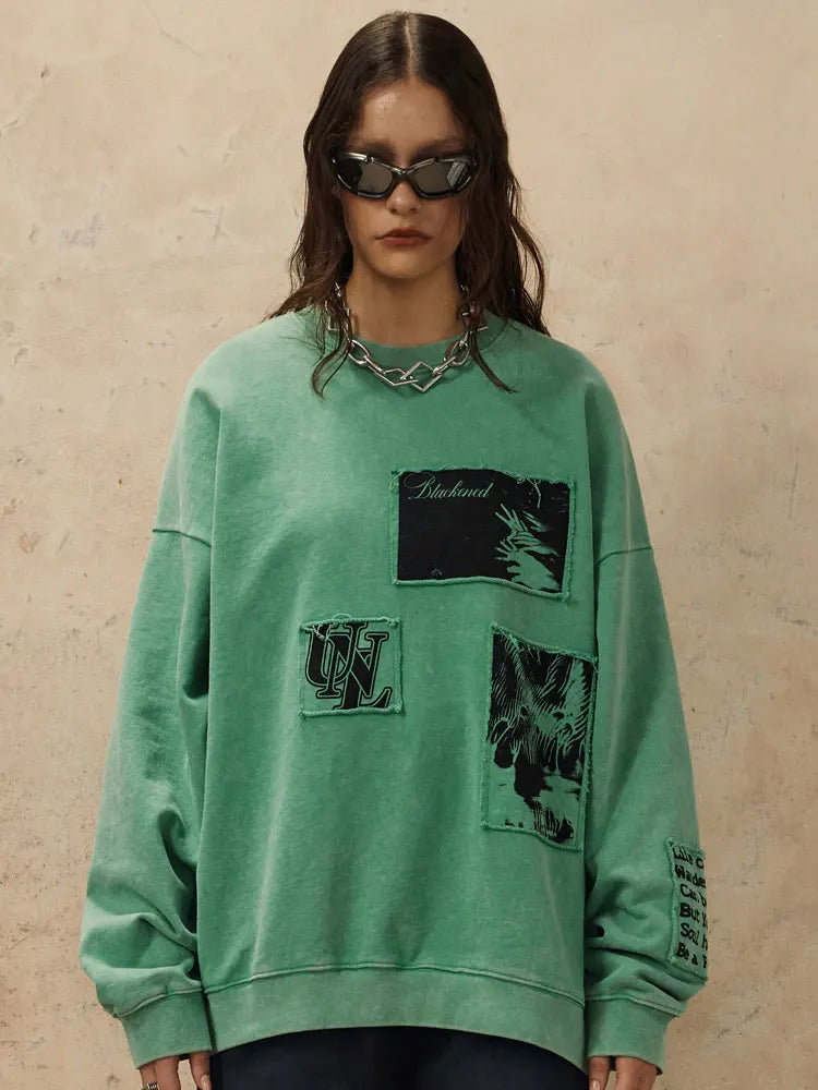 Urban Patchwork Sweatshirt