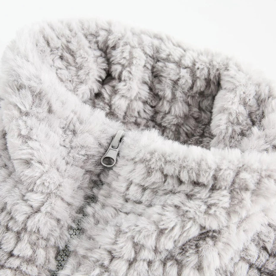 Cross-Emblem Reflective Puffer Jacket