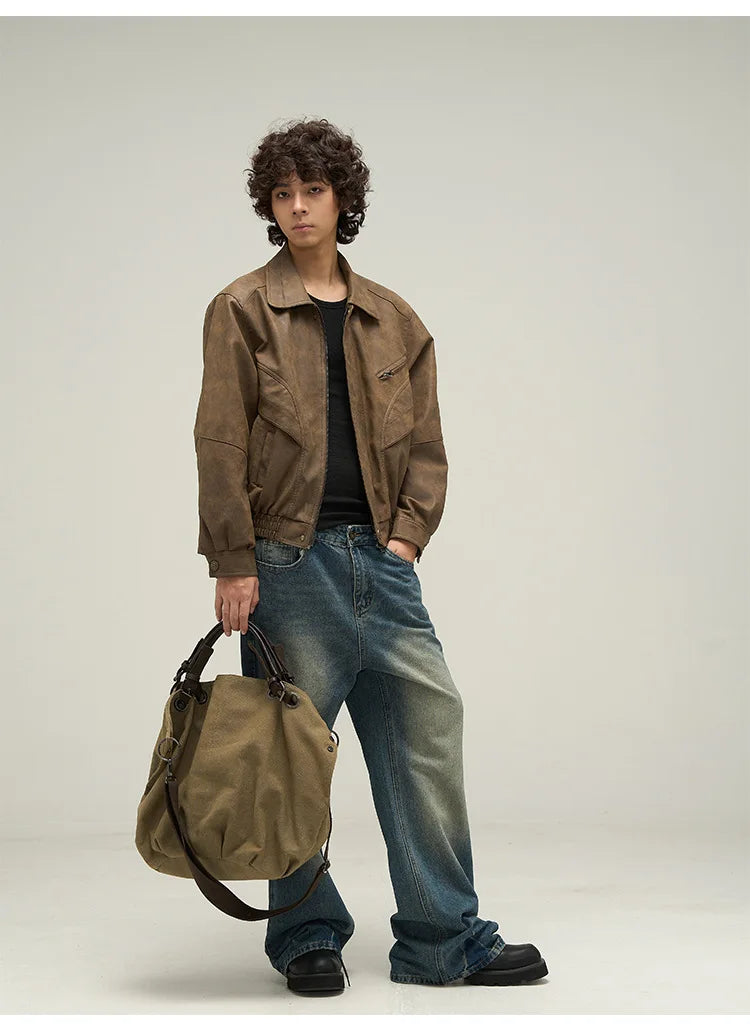 Wanderlust Trailblazer Solid Leather Jacket