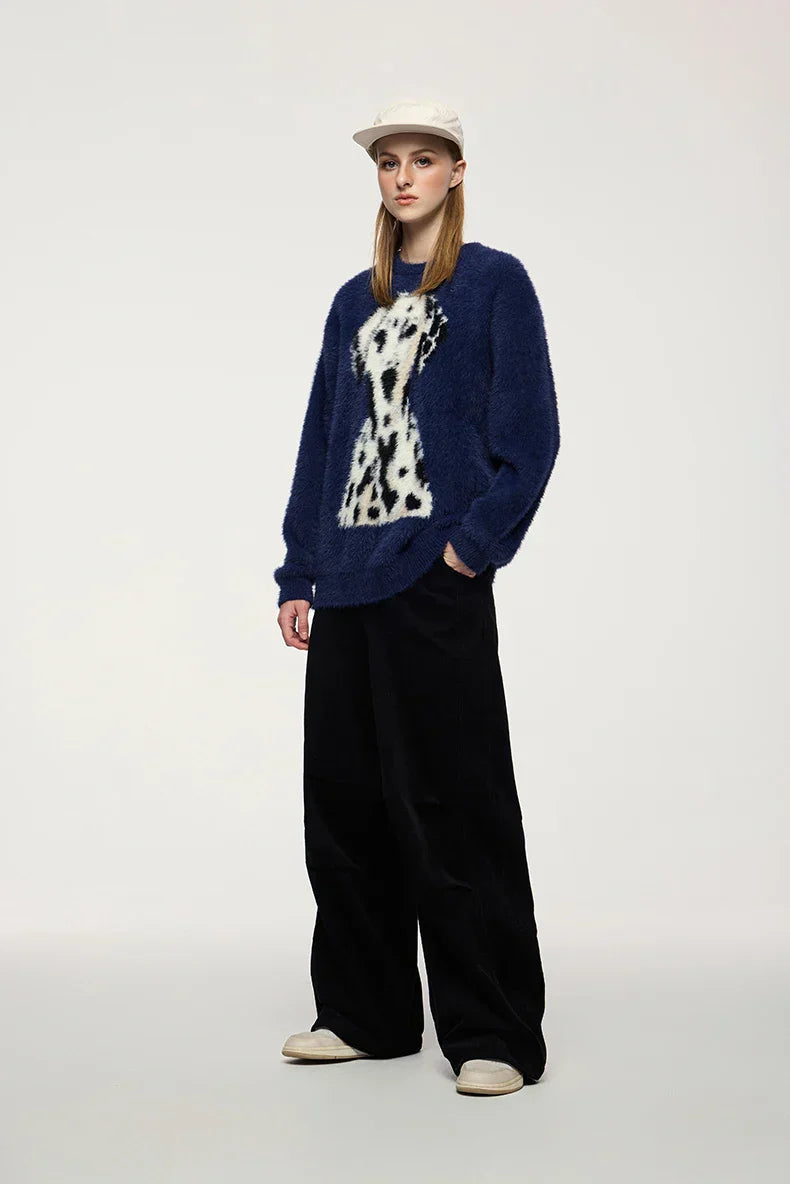 Dalmation Graphic Sweater