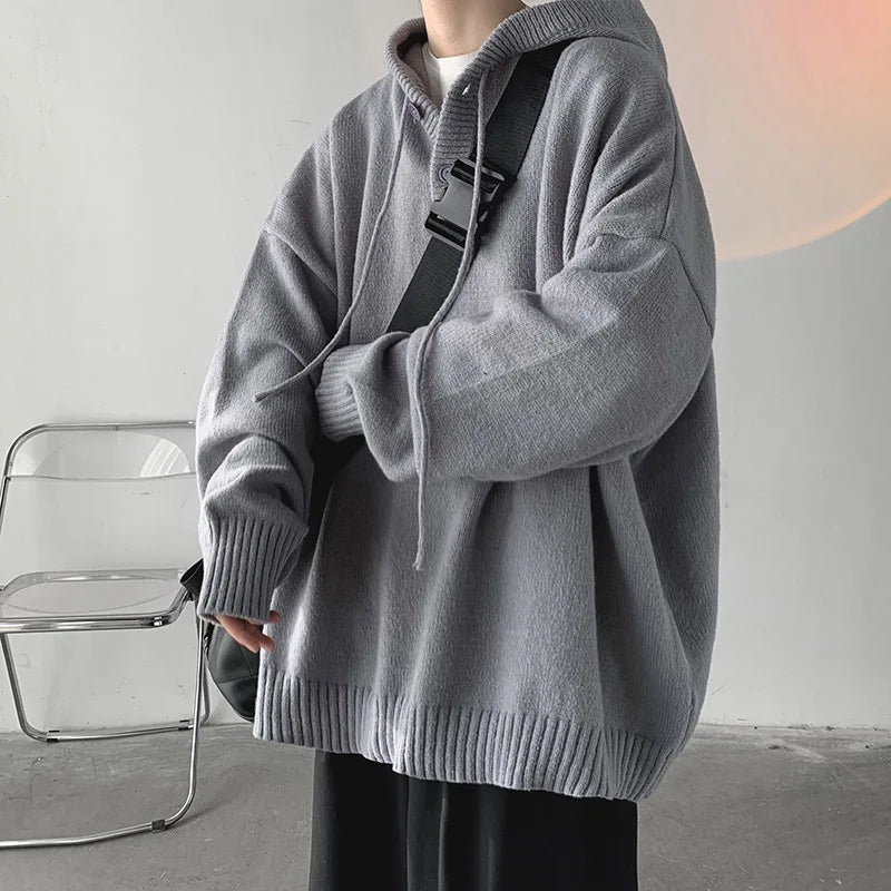 Cozy Streetwear Knitted Turtleneck Sweater