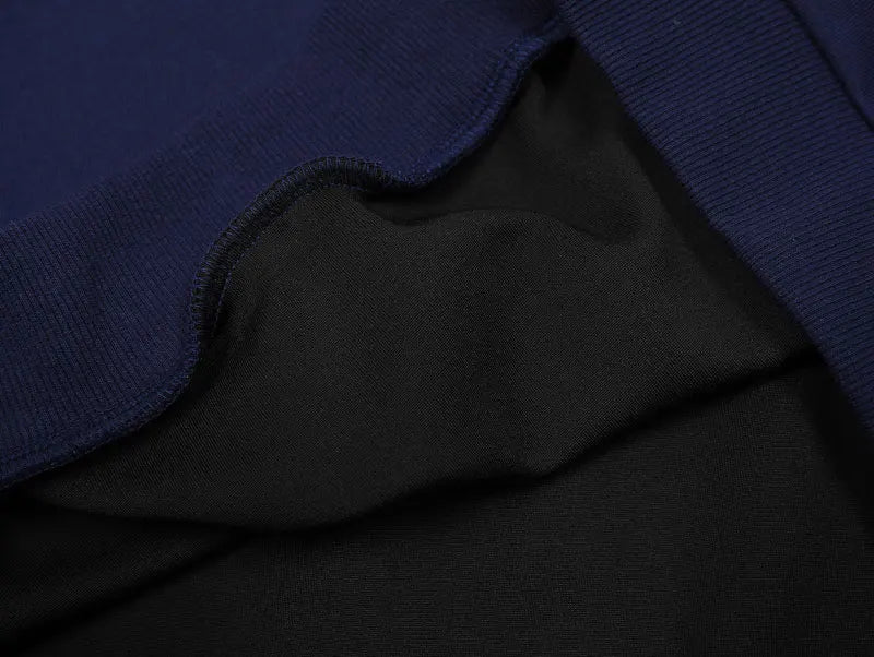 Y2K Loose Patchwork Sports Sweatshirt