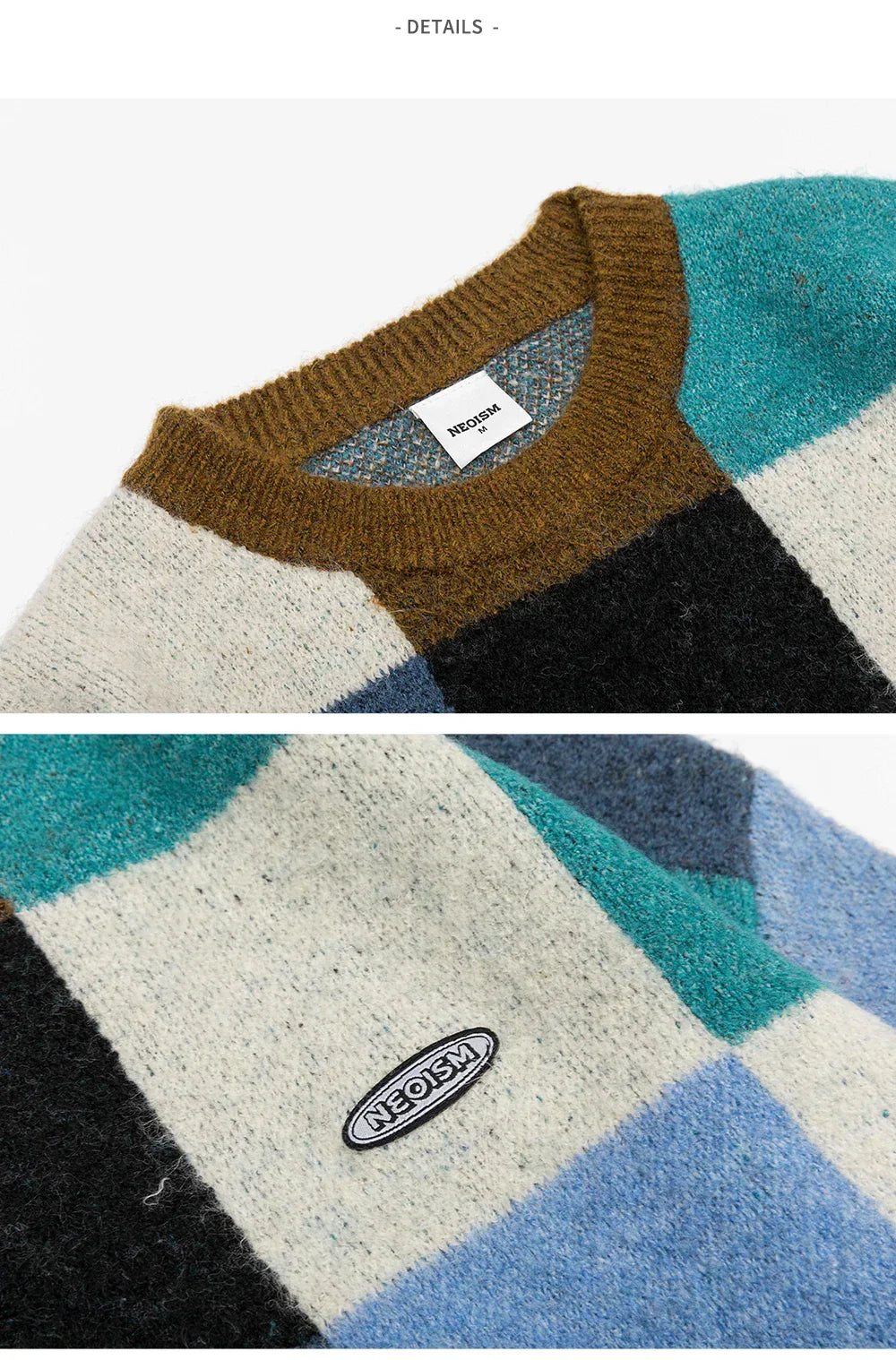 Cozy Patchwork Sweater