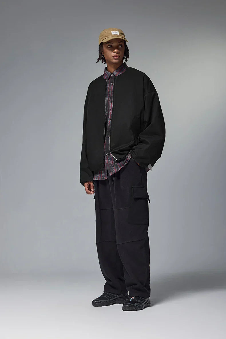 Zip-Up Quilted Jacket