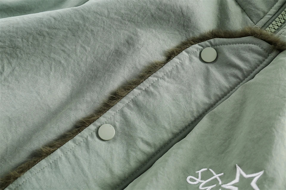 Chic Fleece-Lined Jacket