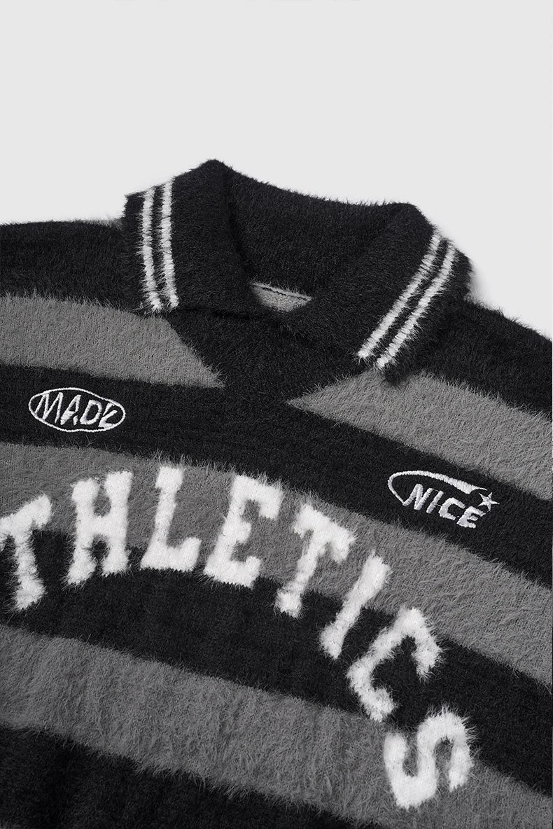 Striped Athletic Sweater