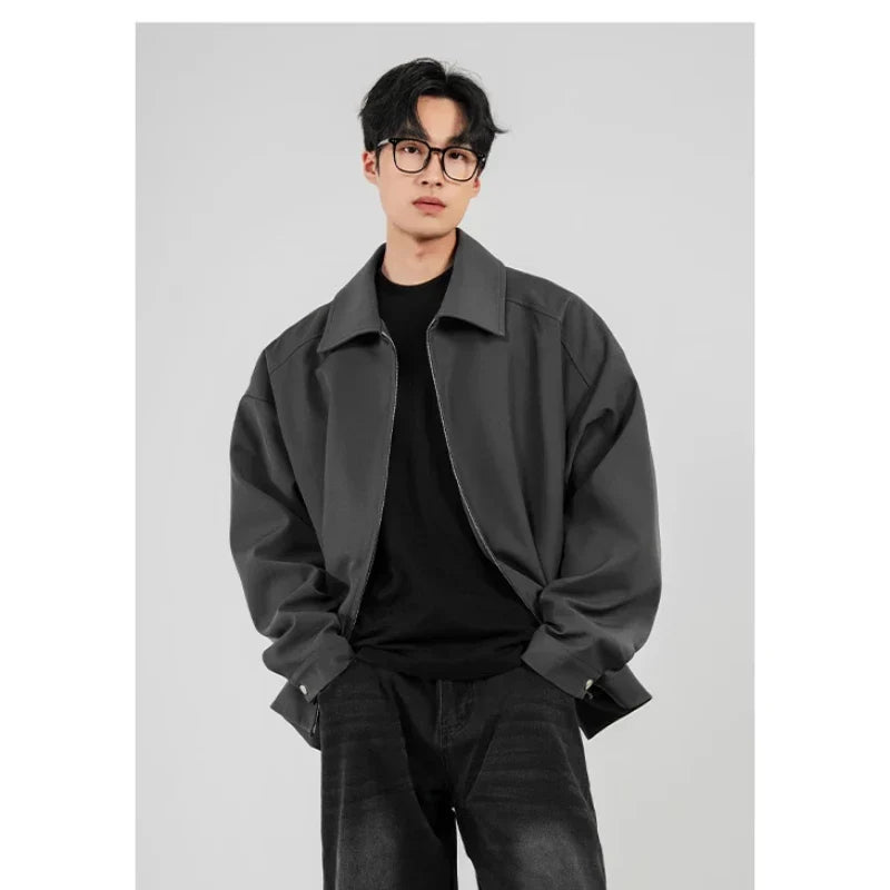 Korean Oversized Spring Lapel Jacket