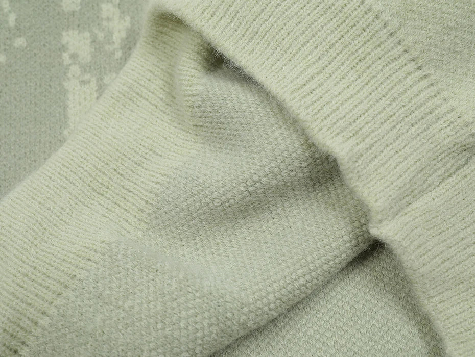 Glitch Matrix Sweater