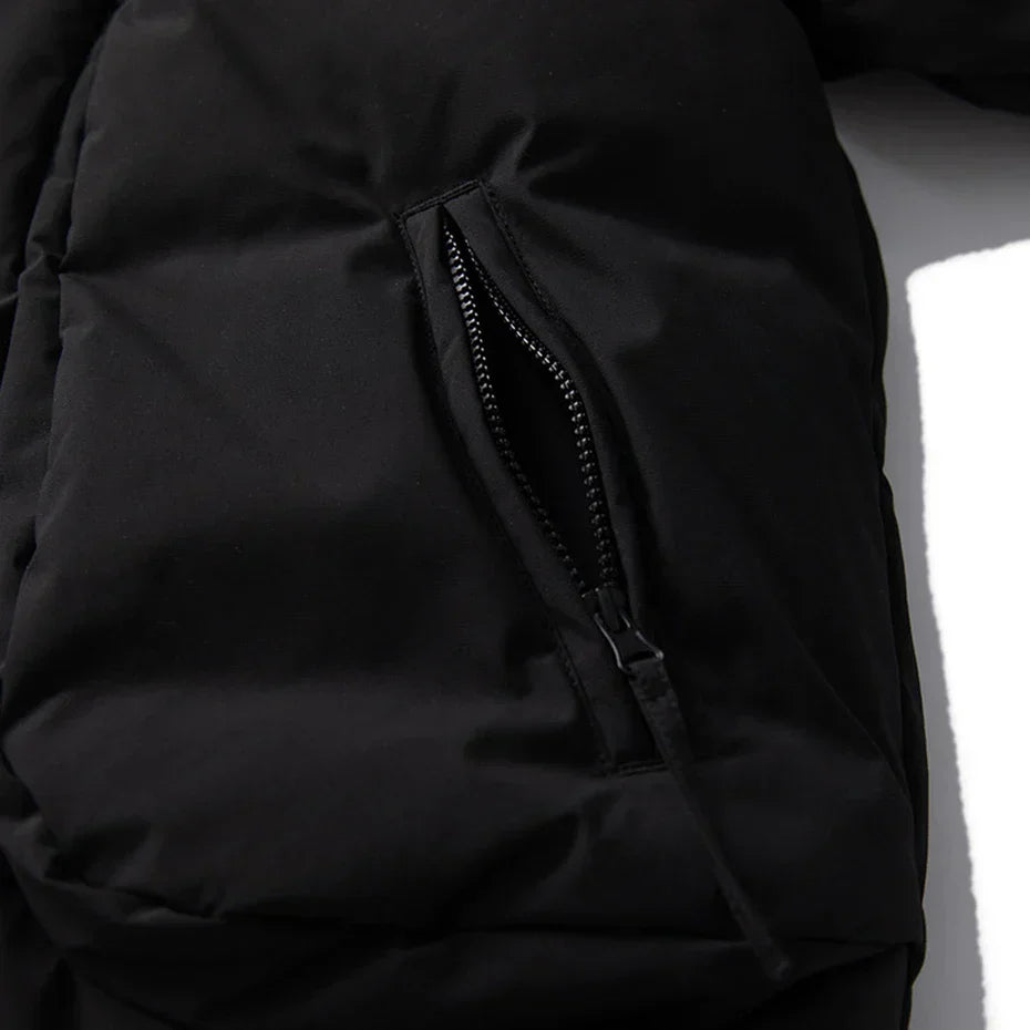 Men's Oversized Hooded Down Puffer Jacket