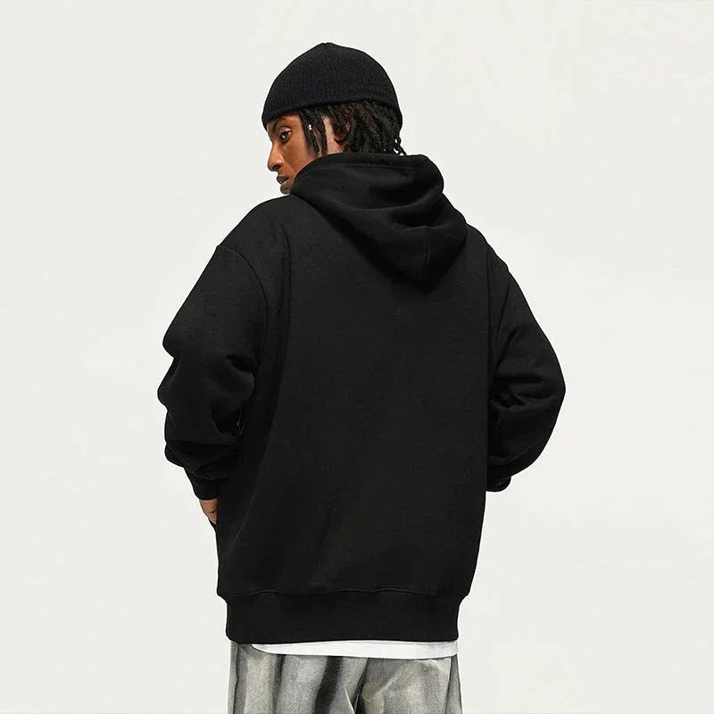 Fire Wave Graphic Hoodie