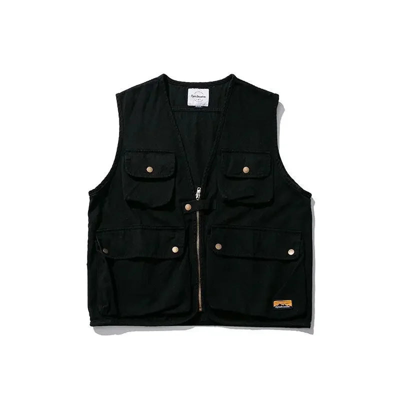 Cozy Retro Sleeveless Daily Wear Vest