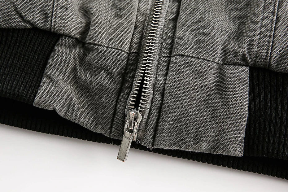 Structured Utility Hoodie Jacket