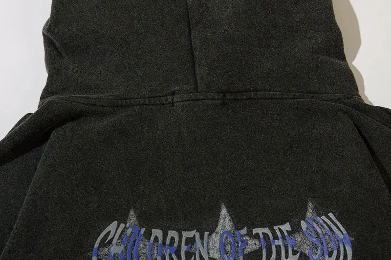 Vintage Reflection Grunge Hoodie