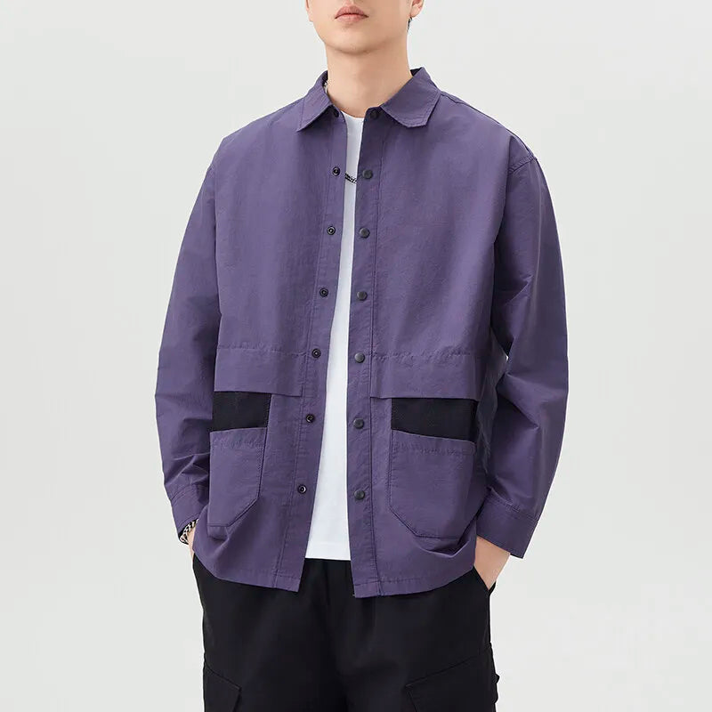 Casual Soft Cotton Casual Long Sleeve Jacket