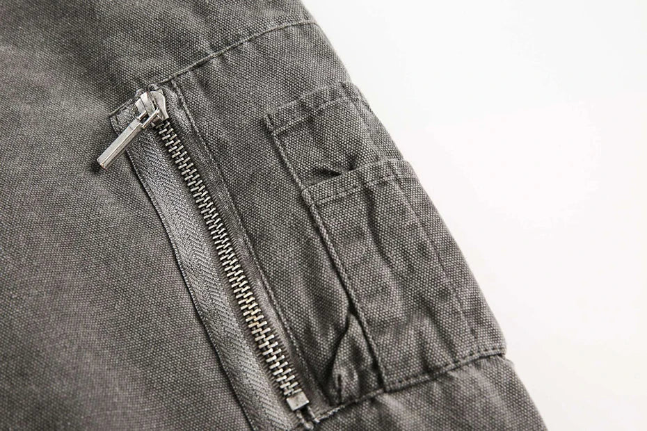 Structured Utility Hoodie Jacket