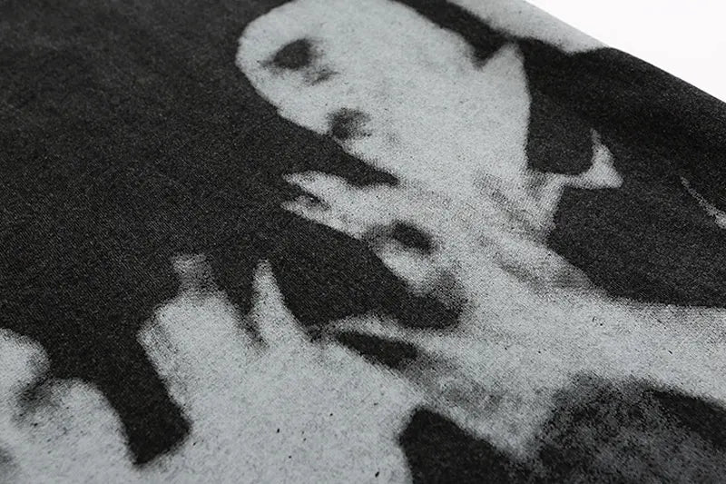 Vintage Reflection Grunge Hoodie