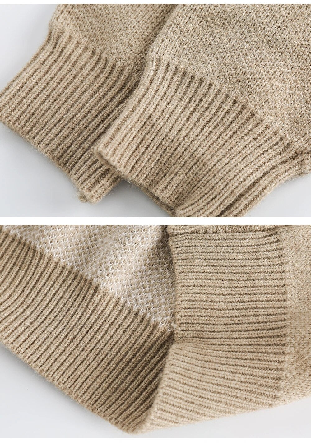 Stitched Ropes Embroidery Sweater