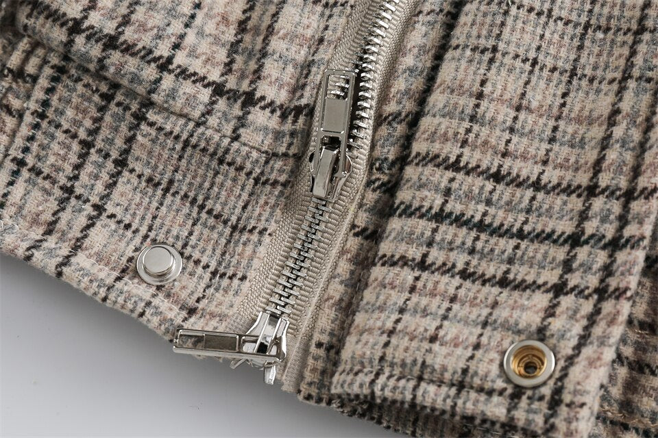 Vintage Plaid Jacket