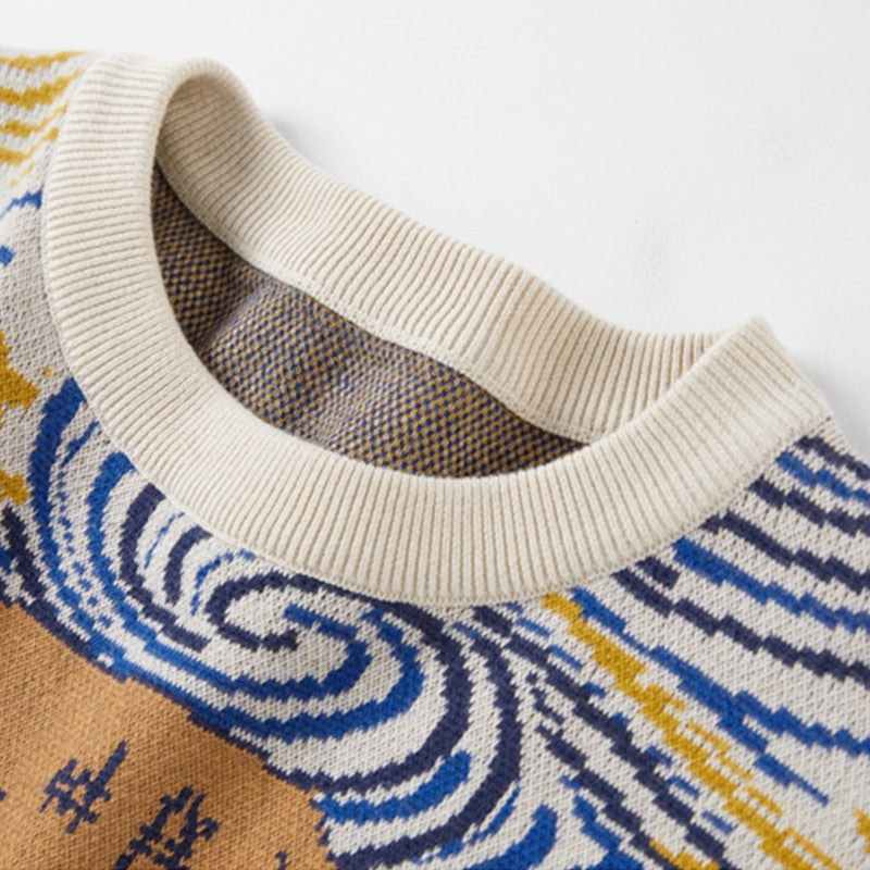 Starry Cowboy Knitted Sweater