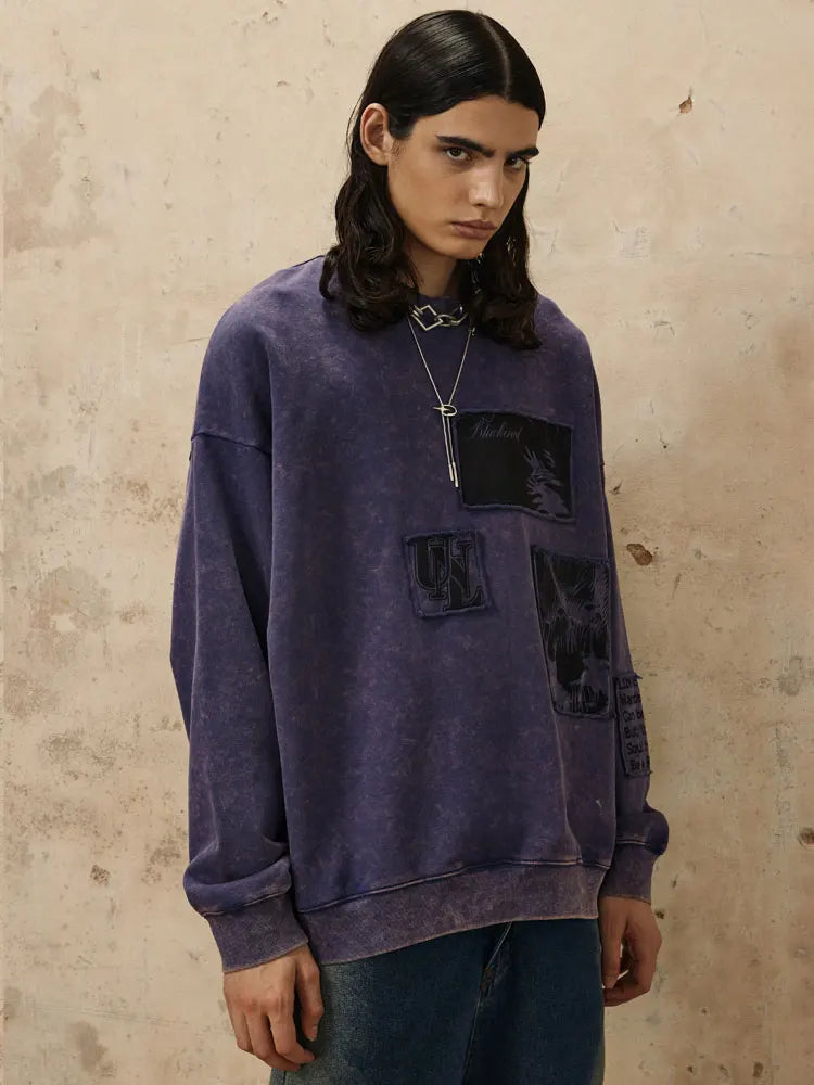 Urban Patchwork Sweatshirt