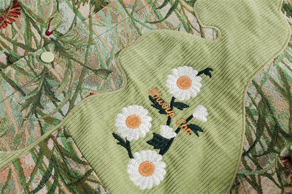 Floral Daisy Print Jacket