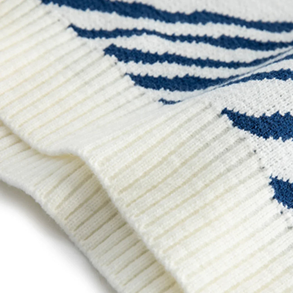 Whirlpool Knit Autumn Casual Sweater