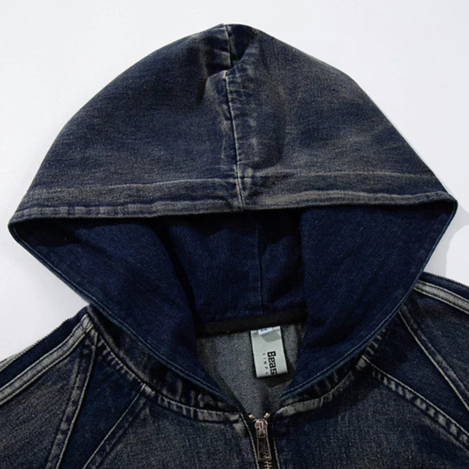 Vintage Loose Street Craft Hoodie