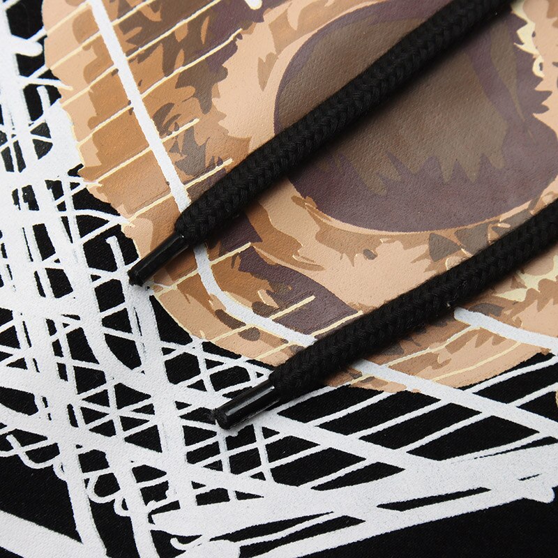 Feel Good Bear Print Hoodie