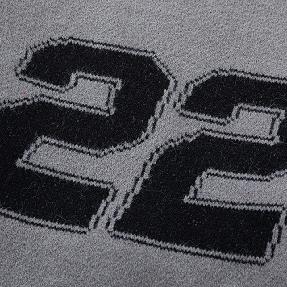 Turbo Drive Gray Star Sweater