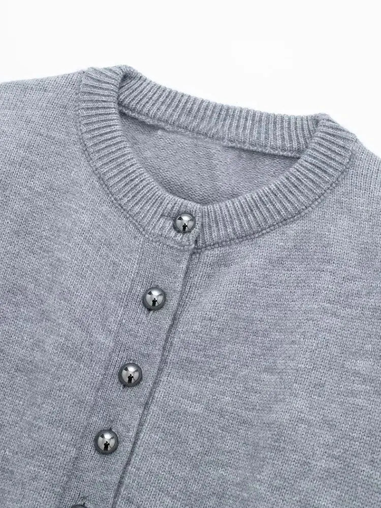 Stylish Cropped Cardigans Sweater
