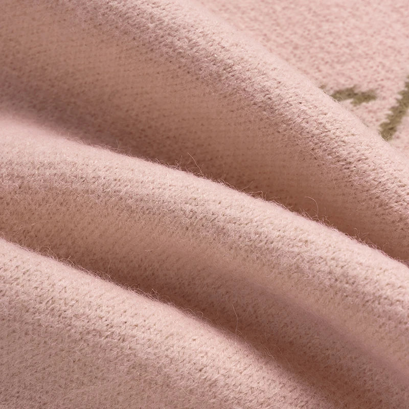 Oversized Star Emblem Sweater