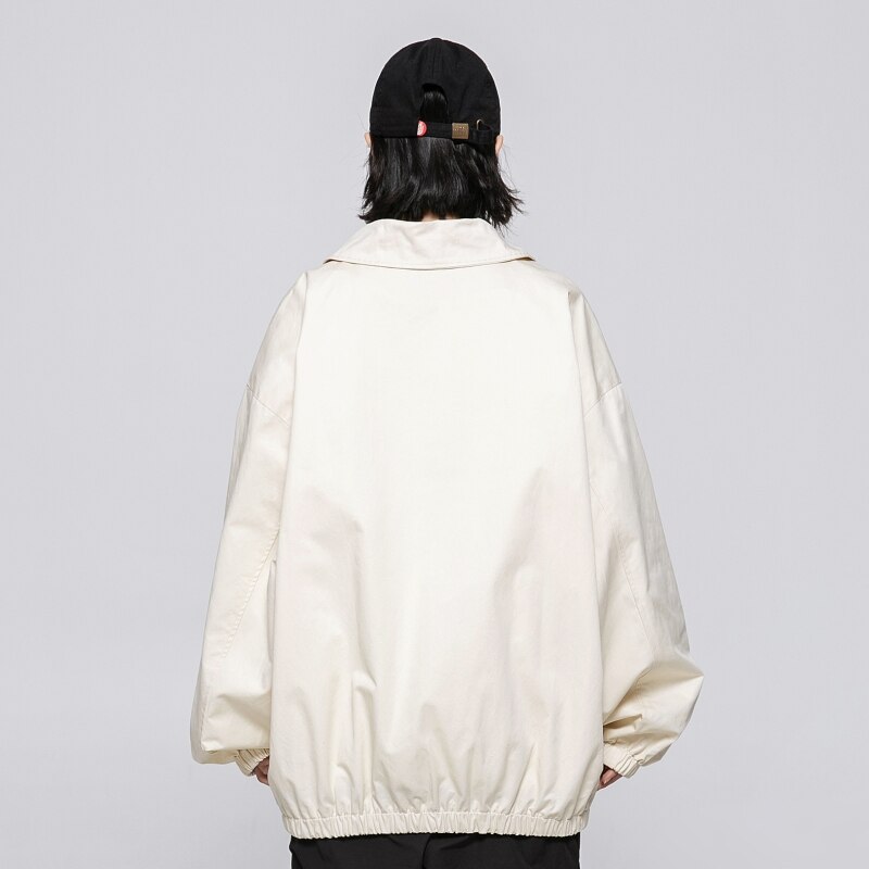 Y2k Korean Women's Windbreaker Jacket